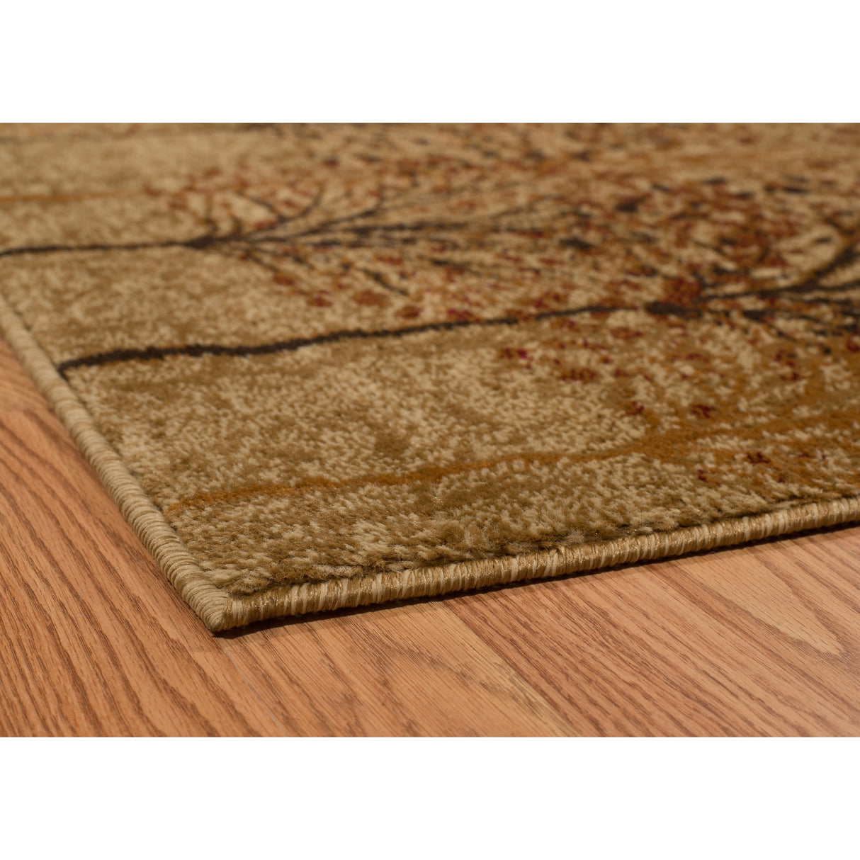 Westfield Home Harmony Tree Line Natural Area Rug
