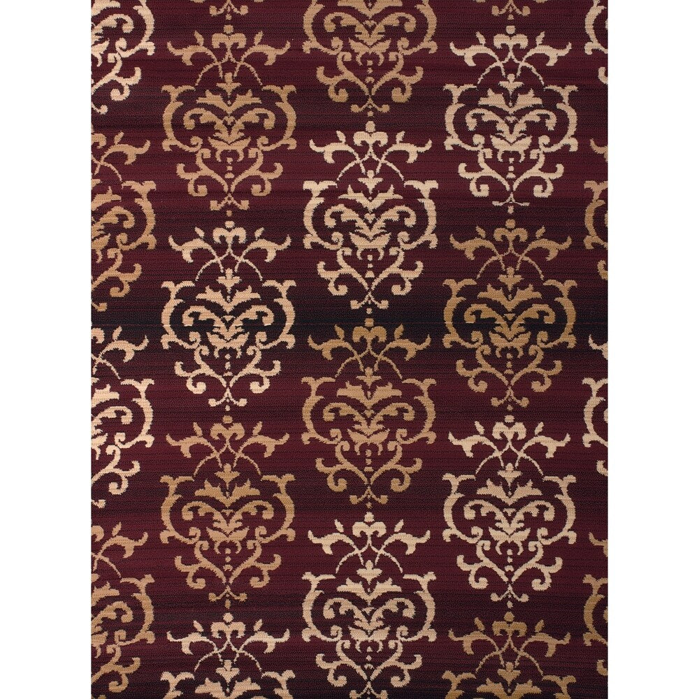 Westfield Home Montclaire Germaine Burgundy Area Rug - 5'3" x 7'2"