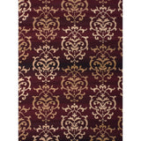 Westfield Home Montclaire Germaine Burgundy Area Rug - 5'3" x 7'2"