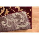 Westfield Home Montclaire Germaine Burgundy Area Rug - 5'3" x 7'2"