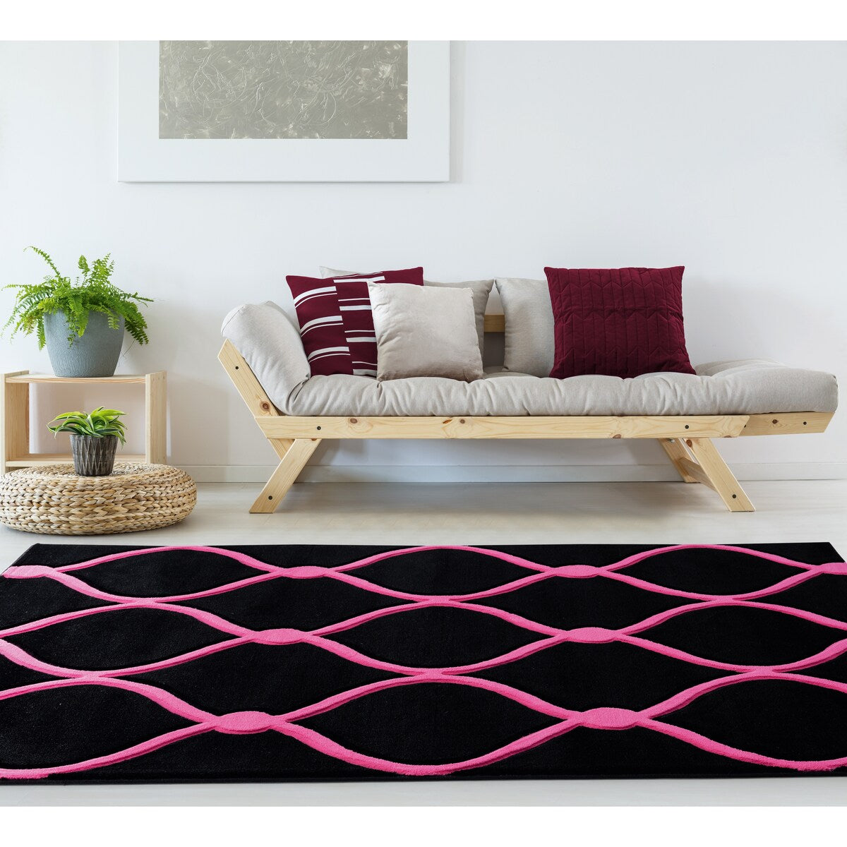 Porch & Den Darlene Hand-Carved Area Rug
