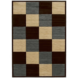 Westfield Home Sculptures Rosanna Smoke Blue Hand Carved Accent Rug - 1'10" x 2'6"