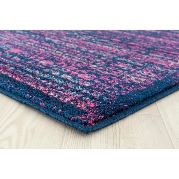 Westfield Home Versailles Prague Midnight Blue Area Rug - 7'10" x 10'6"