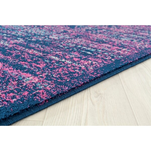 Westfield Home Versailles Prague Midnight Blue Area Rug - 7'10" x 10'6"