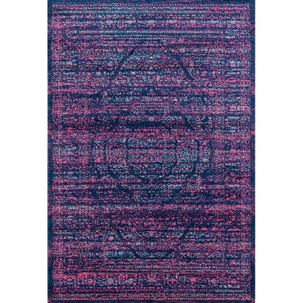 Westfield Home Versailles Prague Midnight Blue Area Rug - 7'10" x 10'6"