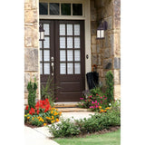 Westinghouse 1-Light Outdoor Oil Rubbed Bronze Wall Lantern Sconce