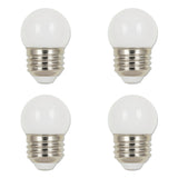 Westinghouse Lighting 1-Watt (10-Watt Equivalent) White S11 LED Light Bulb, Medium Base, 4 Pack - 4-Pack