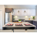 Westinghouse Lighting Ramsey One-Light Indoor Mini Pendant, Brushed Nickel Finish with Clear Glass