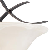 Westinghouse Pacific Falls Two-Light Indoor Convertible Pendant/Semi-Flush Ceiling Fixture