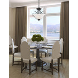 Westinghouse Pacific Falls Two-Light Indoor Convertible Pendant/Semi-Flush Ceiling Fixture