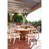 Westinghouse Stella Mira Outdoor Chandelier, Clear Glass Candle Covers