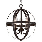 Westinghouse Stella Mira Outdoor Chandelier, Clear Glass Candle Covers