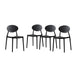 Westlake Outdoor Plastic Stacking Dining Chairs (Set of 4) by Christopher Knight Home