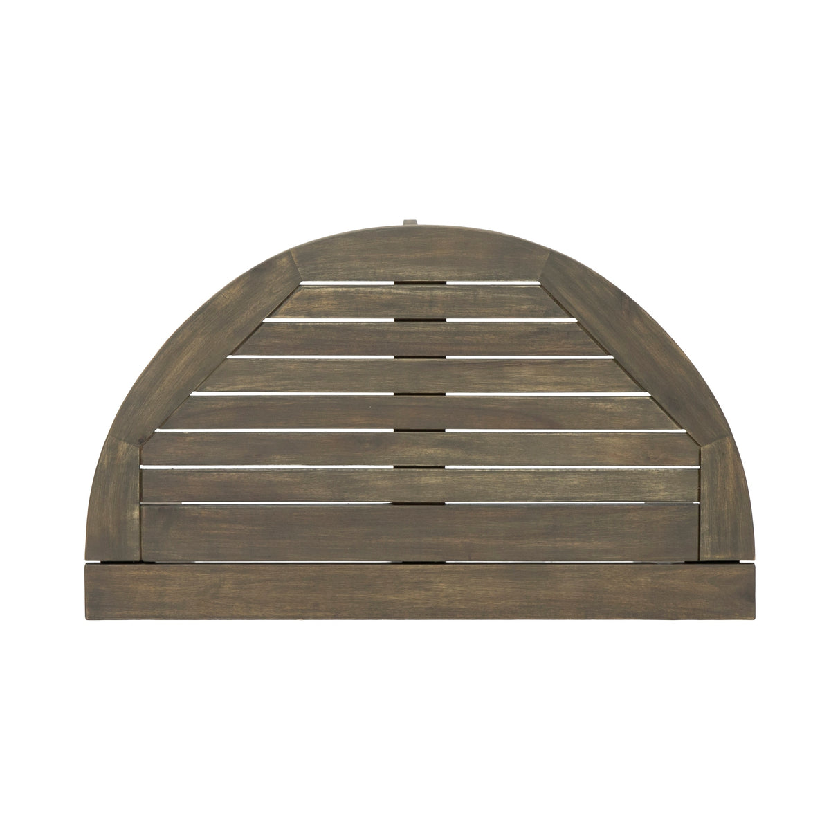 Westmount Outdoor 2 Seater Half-Round Folding Acacia Wood Bistro Table Set by Christopher Knight Home