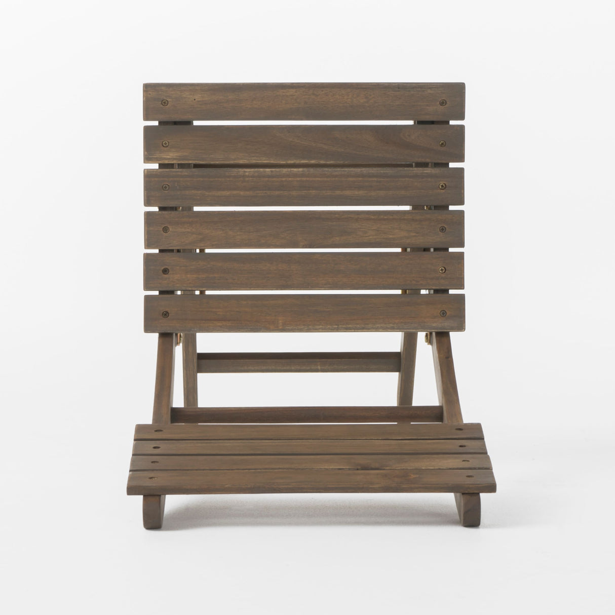 Westmount Outdoor 2 Seater Half-Round Folding Acacia Wood Bistro Table Set by Christopher Knight Home