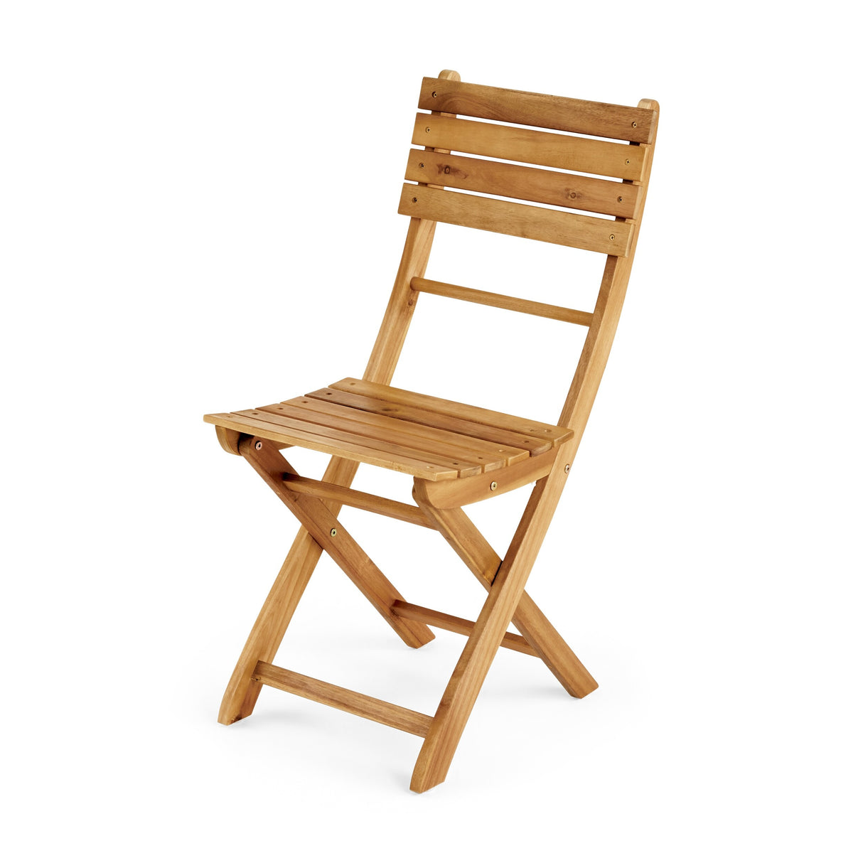Westmount Outdoor 2 Seater Half-Round Folding Acacia Wood Bistro Table Set by Christopher Knight Home