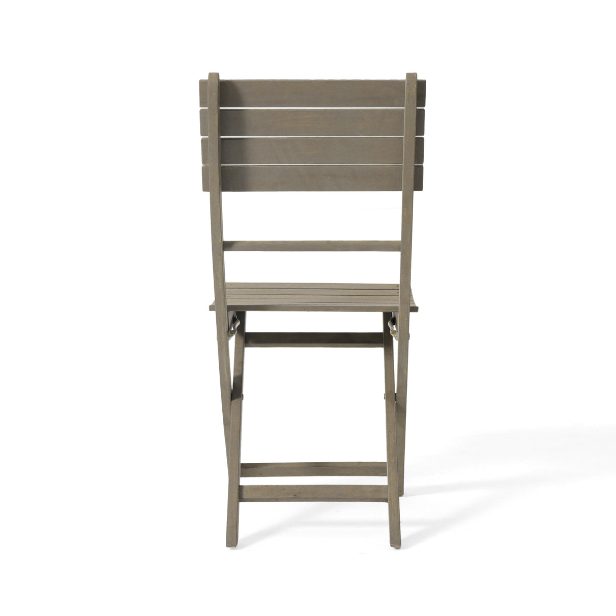 Westmount Outdoor 2 Seater Half-Round Folding Acacia Wood Bistro Table Set by Christopher Knight Home