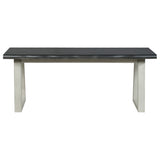 Weston Bench in Rustic Sand Finish