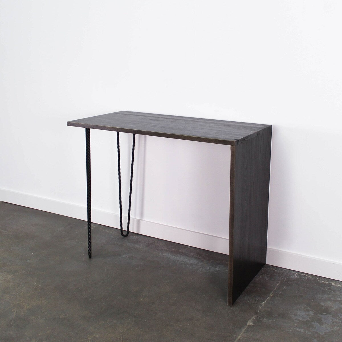 Westport Rustic Solid Wood Waterfall Desk