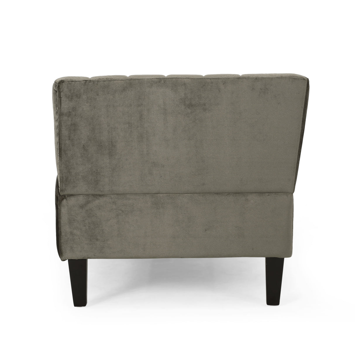 Weymouth Contemporary Channel Stitch Velvet Settee by Christopher Knight Home