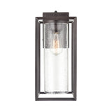 Millennium Lighting Wheatland Outdoor 1 Light Wall Sconce in Powder Coat Black