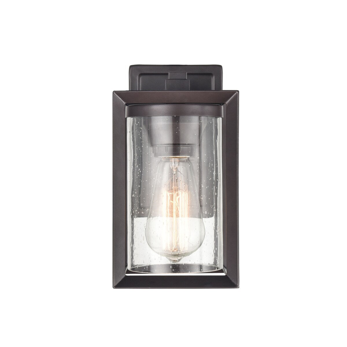 Millennium Lighting Wheatland Outdoor 1 Light Wall Sconce in Powder Coat Black