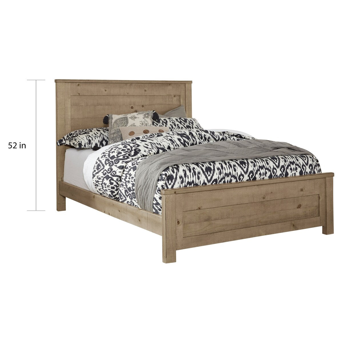 Wheaton Natural Complete Panel Bed