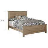 Wheaton Natural Complete Panel Bed