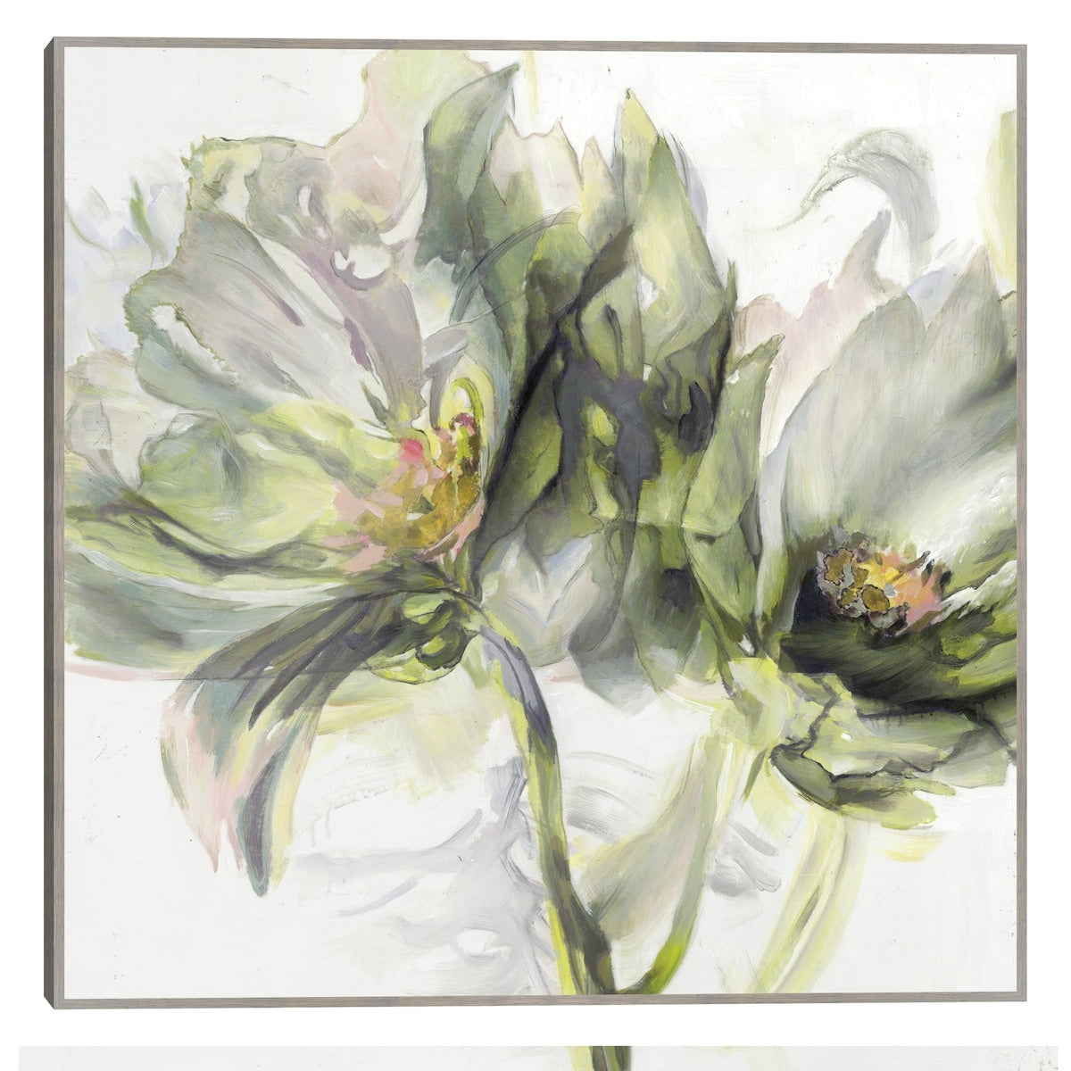 Whispering Garden I By Studio Arts Canvas Art Print