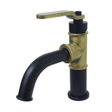 Kingston Brass Whitaker Single-Handle Bathroom Faucet with Push Pop-Up
