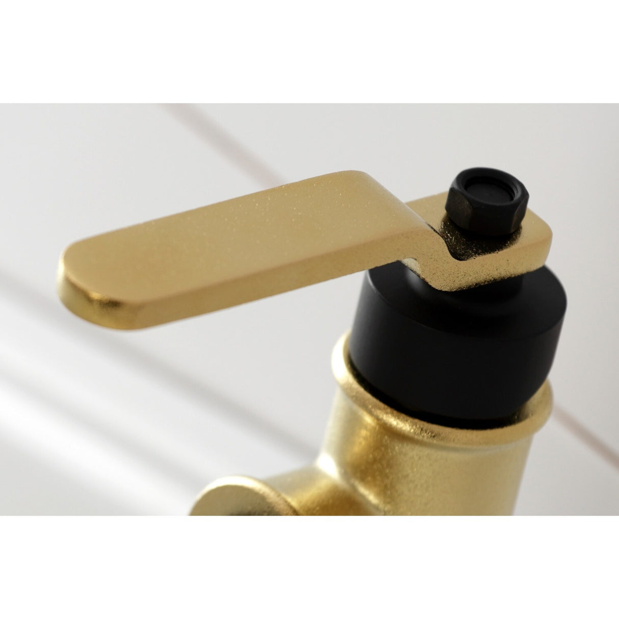 Kingston Brass Whitaker Single-Handle Bathroom Faucet with Push Pop-Up