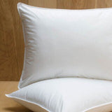230 Thread Count White Down Medium Density Bed Pillow