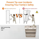 White Drawer Shoe Cabinet, Freestanding Shoe Rack Storage Box with Flip Door, Modern Flip Bucket Shoe Cabinet
