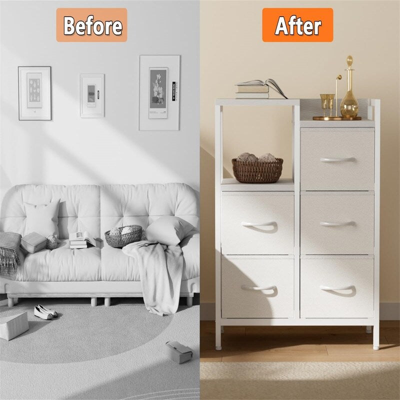 White Dresser for Bedroom