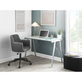 White Exponent Office Desk/Drafting Table