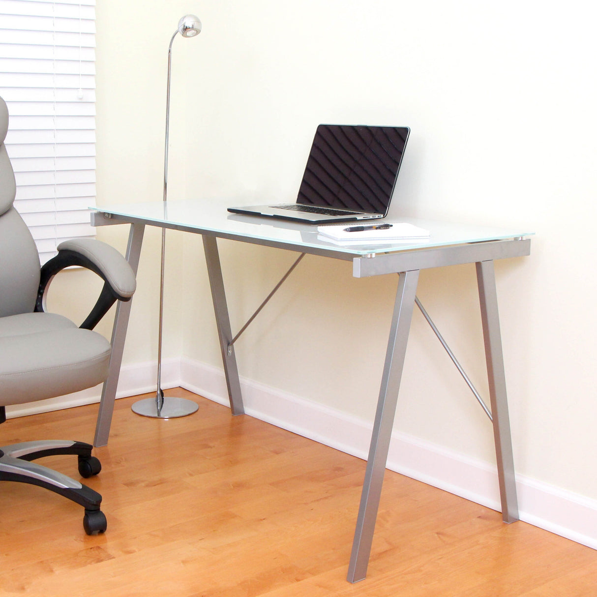 White Exponent Office Desk/Drafting Table