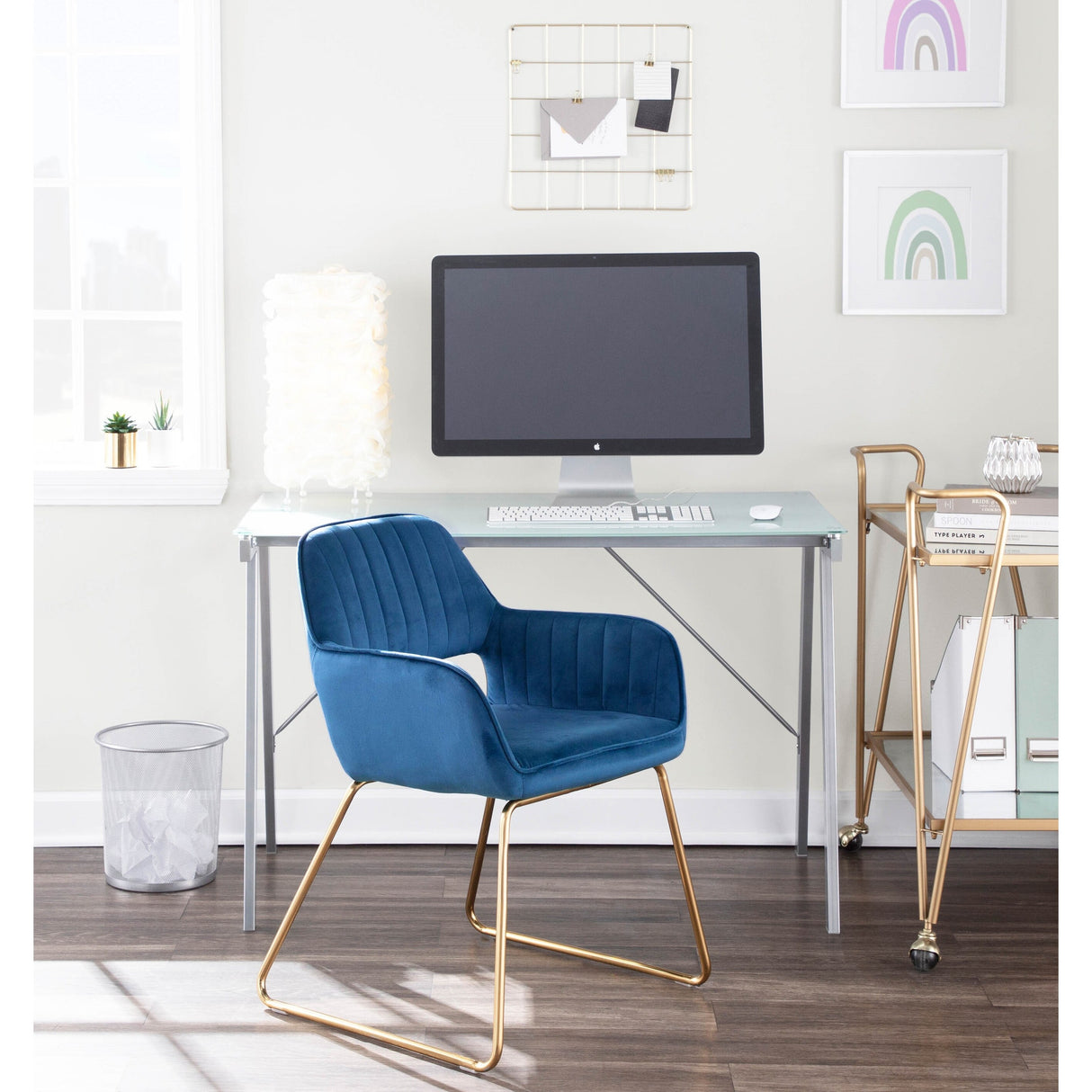 White Exponent Office Desk/Drafting Table