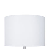 White Fluted Table Lamp