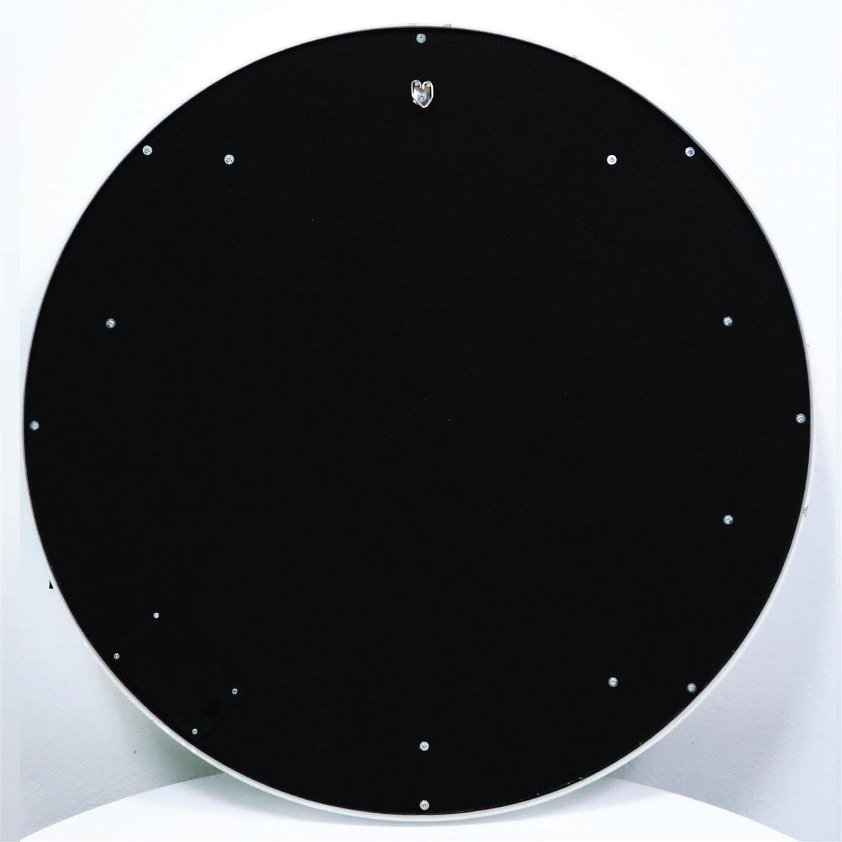 White Hollywood Vanity Round Mirror Wall Hanging - 1 Pack
