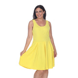White Mark Plus Size Crystal Dress