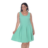 White Mark Plus Size Crystal Dress