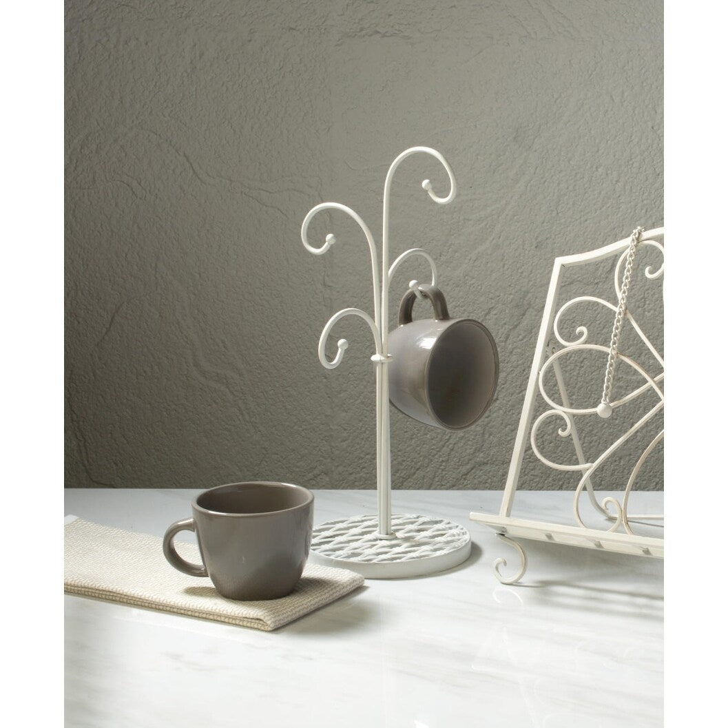 White Mug Stand