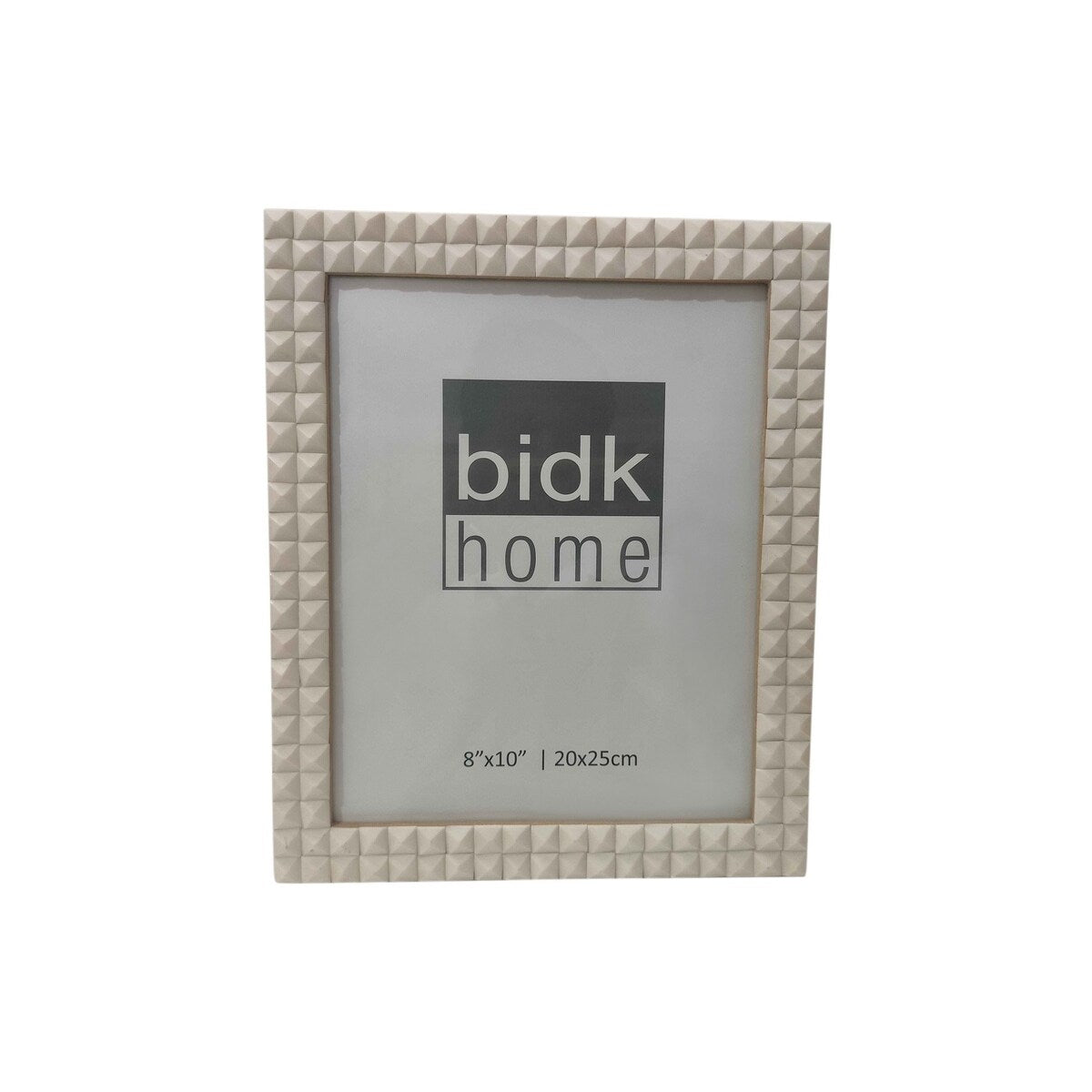 White Picture Frame Resin Diamond Box Design - WHITE