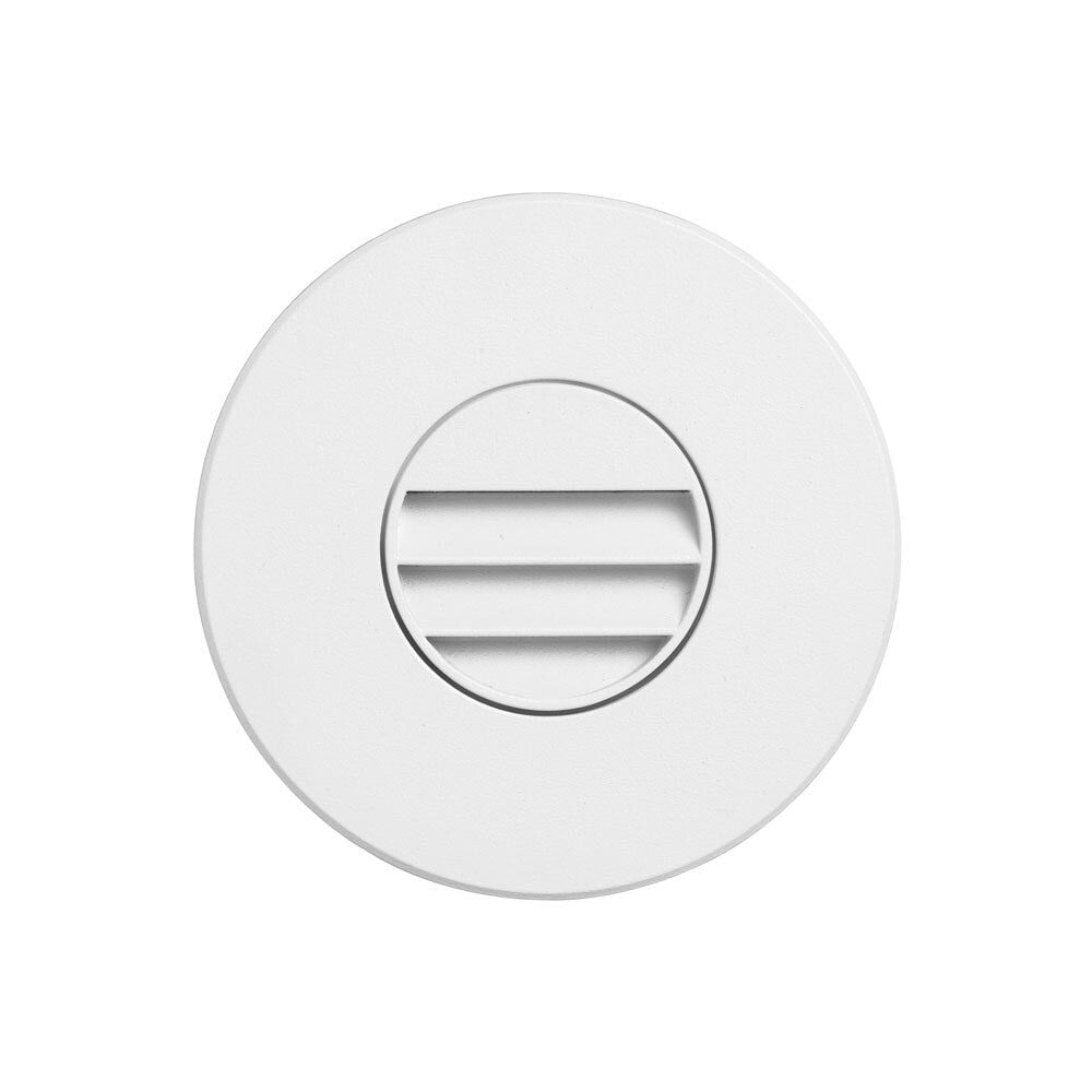 White Round In/Outdoor 3W LED Wall Li