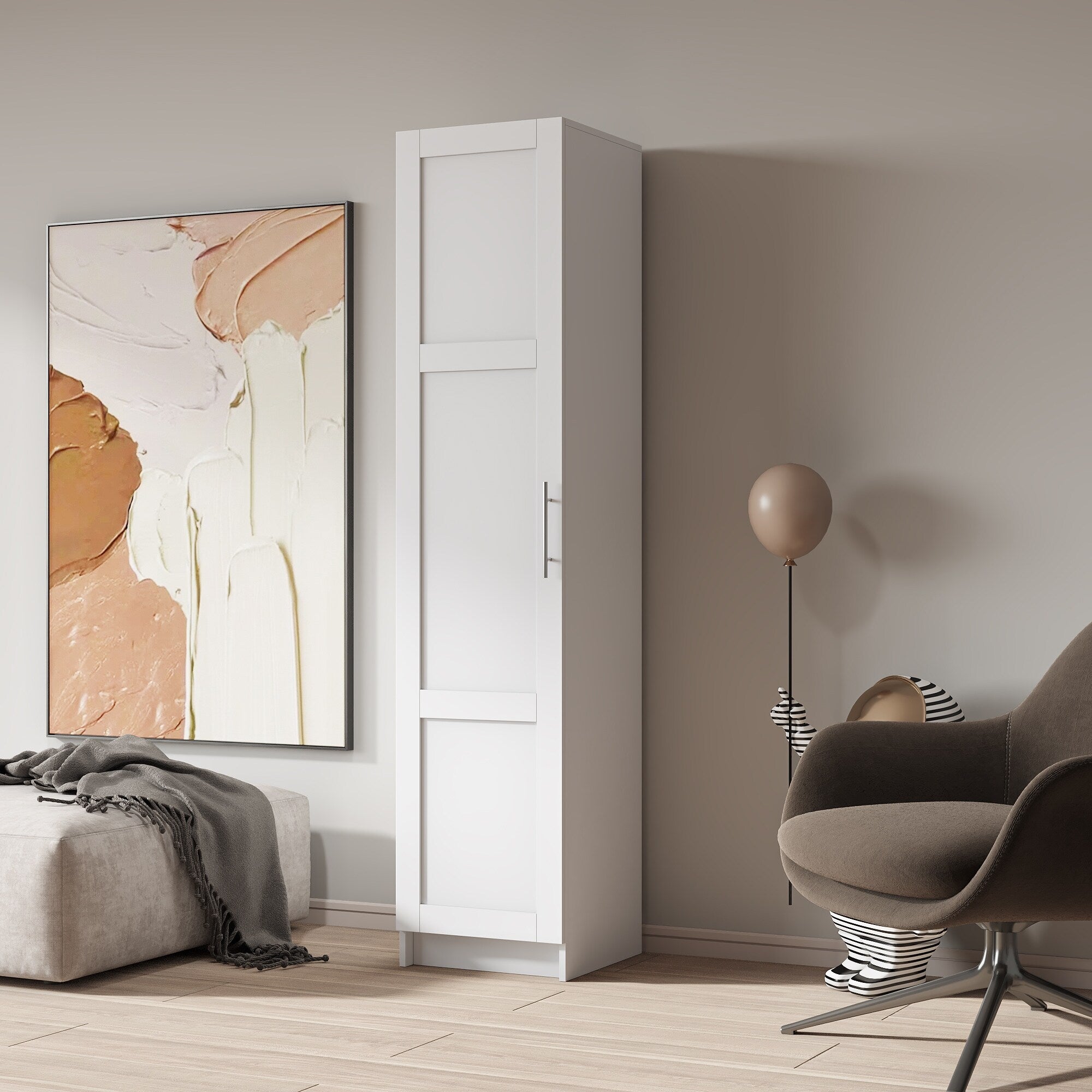 Tall wall storage cabinets discount