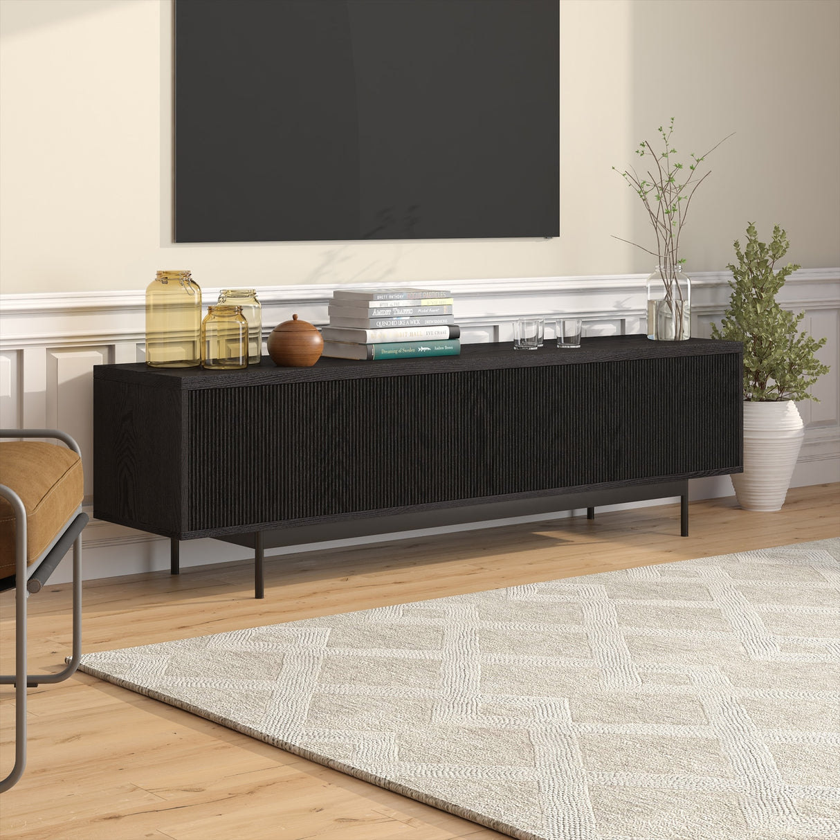 Whitman Rectangular TV Stand for TV's up to 75" - 70" Wide