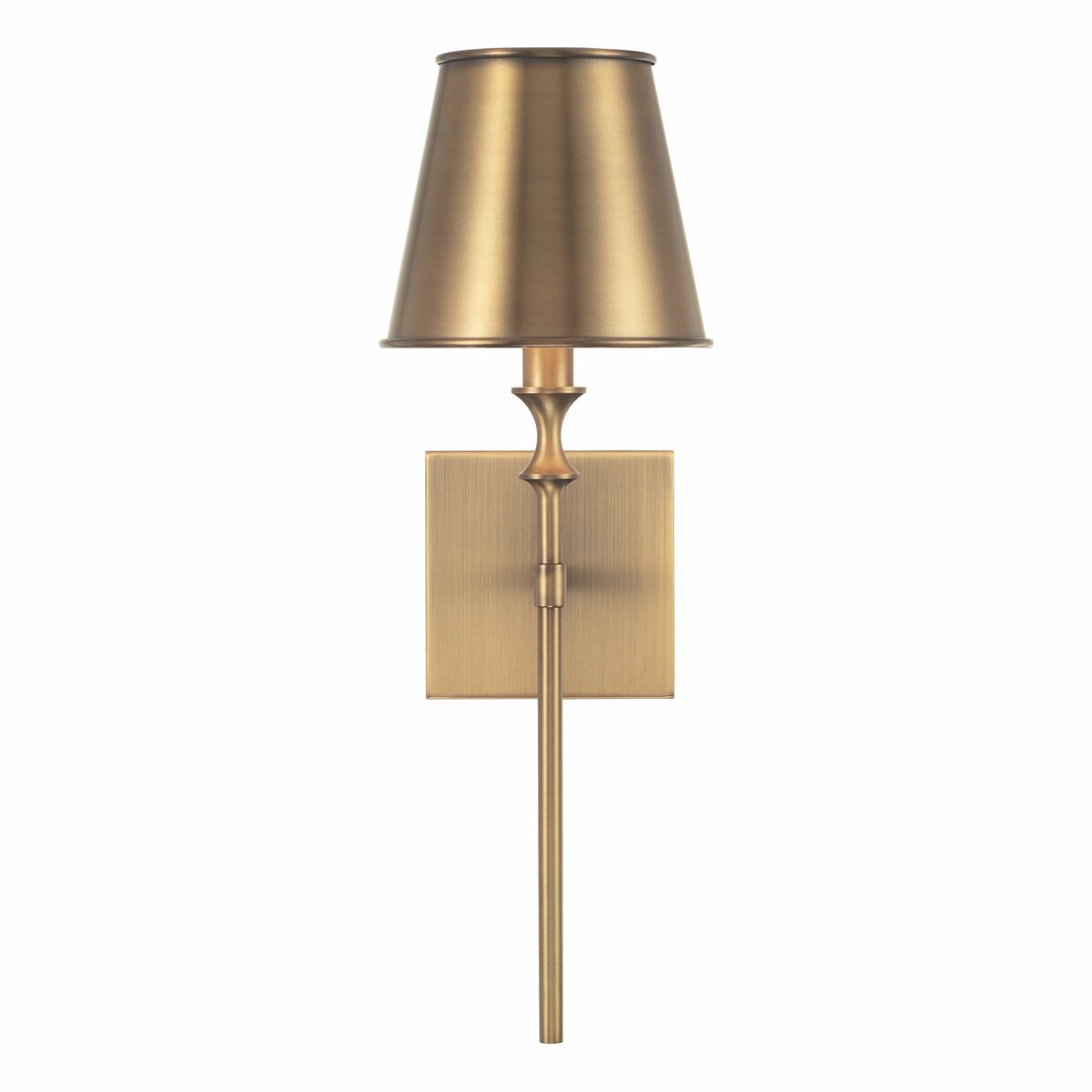 Whitney 1-light Aged Brass Wall Sconce - Aged Brass