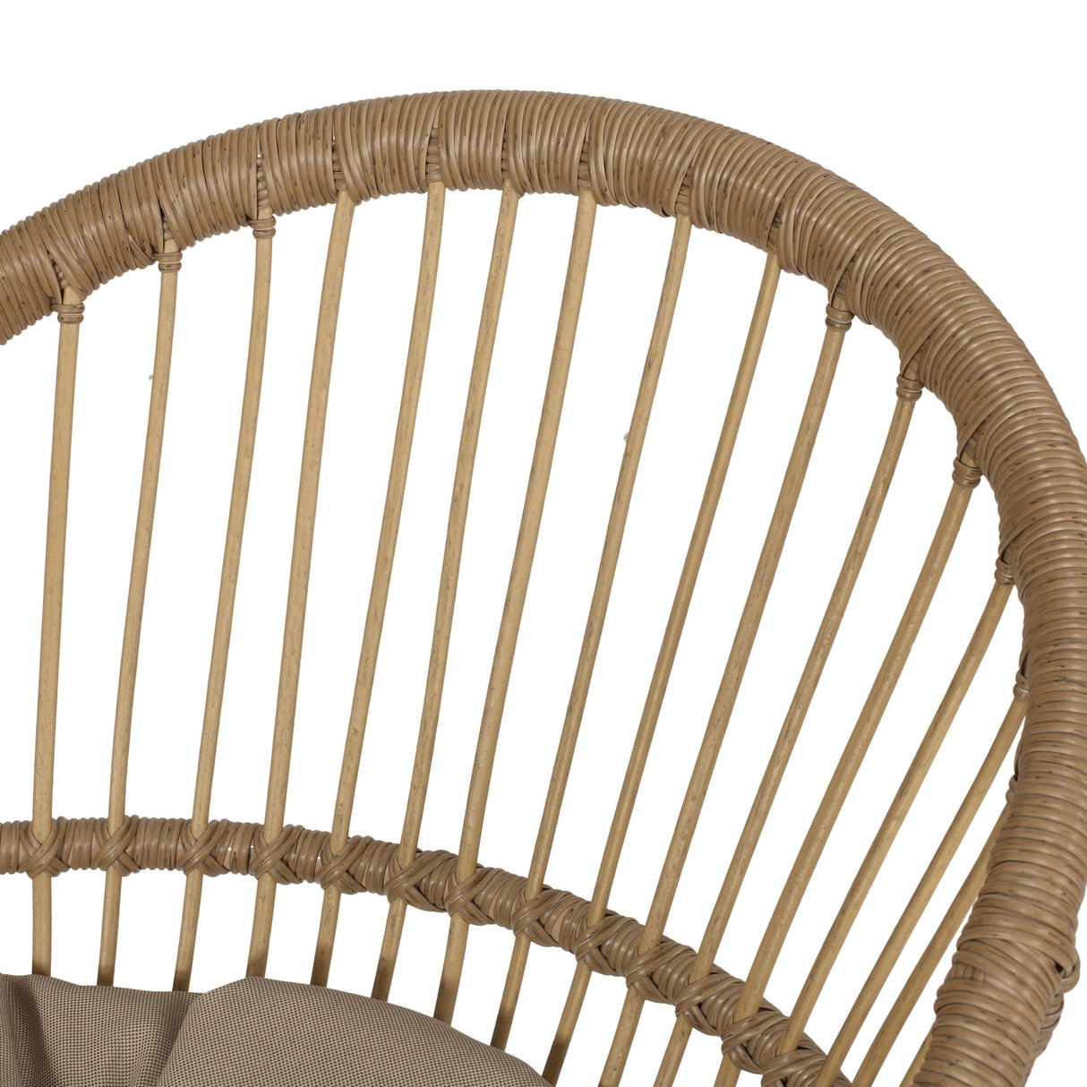 Whitten Outdoor Outdoor Wicker Dining Chairs with Cushion (Set of 2) by Christopher Knight Home