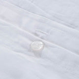 WHOLINENS Stone Washed Pure Hemp Duvet Cover Set