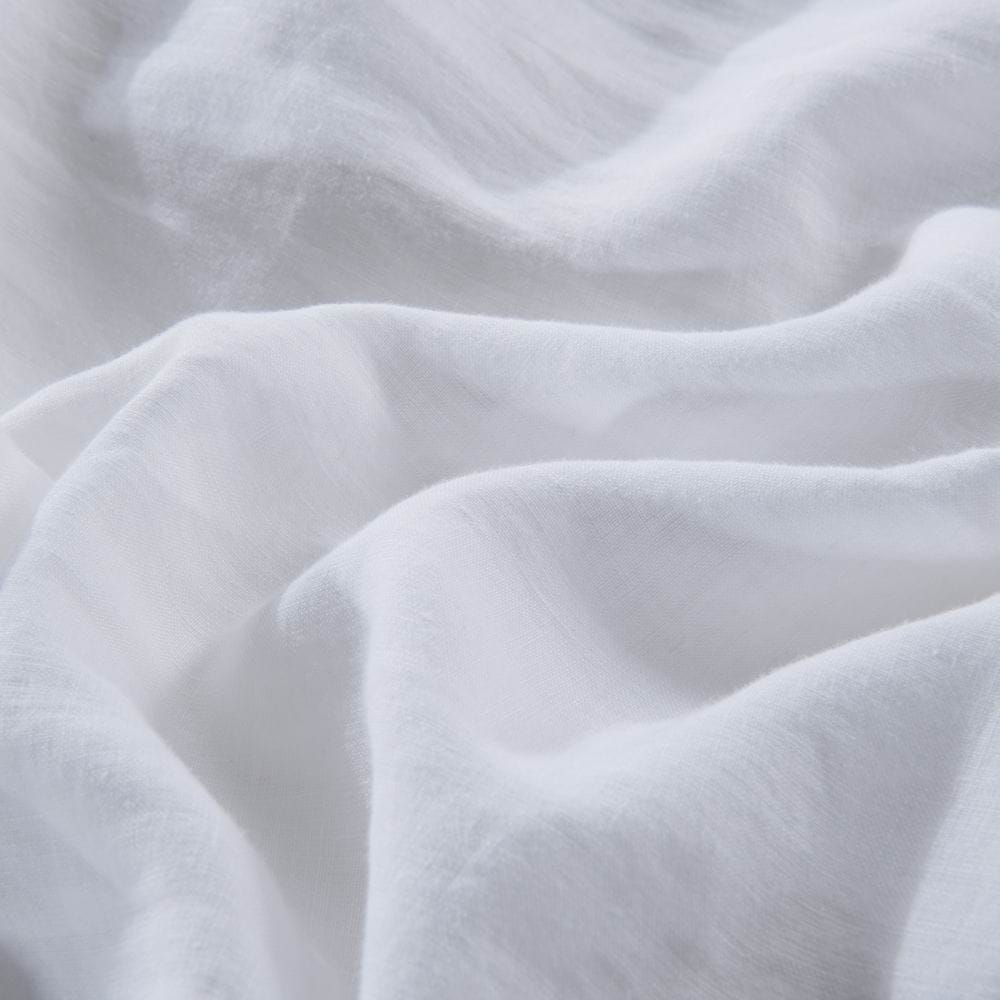 WHOLINENS Stone Washed Pure Hemp Duvet Cover Set